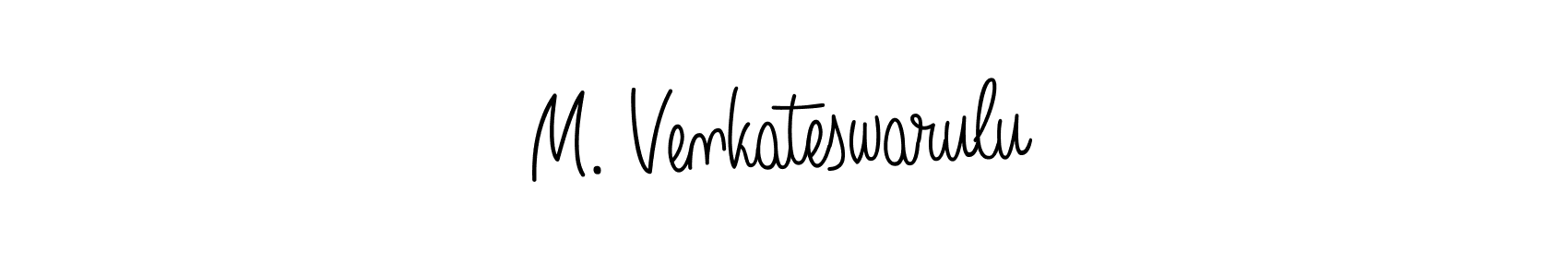 How to Draw M. Venkateswarulu signature style? Angelique-Rose-font-FFP is a latest design signature styles for name M. Venkateswarulu. M. Venkateswarulu signature style 5 images and pictures png