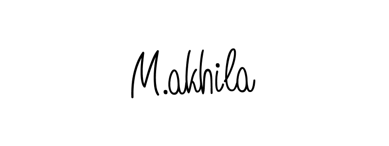 Similarly Angelique-Rose-font-FFP is the best handwritten signature design. Signature creator online .You can use it as an online autograph creator for name M.akhila. M.akhila signature style 5 images and pictures png