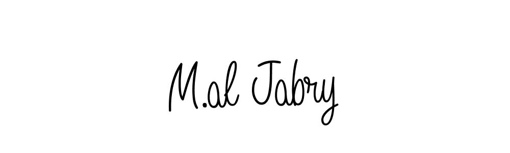 Check out images of Autograph of M.al Jabry name. Actor M.al Jabry Signature Style. Angelique-Rose-font-FFP is a professional sign style online. M.al Jabry signature style 5 images and pictures png