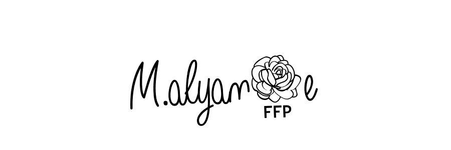 Make a short M.alyan7e signature style. Manage your documents anywhere anytime using Angelique-Rose-font-FFP. Create and add eSignatures, submit forms, share and send files easily. M.alyan7e signature style 5 images and pictures png