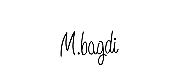 Best and Professional Signature Style for M.bagdi. Angelique-Rose-font-FFP Best Signature Style Collection. M.bagdi signature style 5 images and pictures png