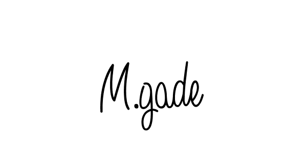 Once you've used our free online signature maker to create your best signature Angelique-Rose-font-FFP style, it's time to enjoy all of the benefits that M.gade name signing documents. M.gade signature style 5 images and pictures png