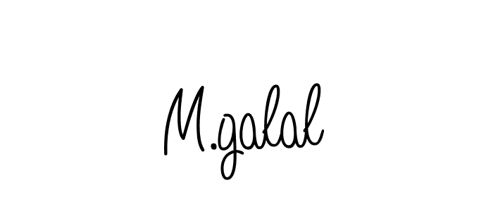 Make a beautiful signature design for name M.galal. Use this online signature maker to create a handwritten signature for free. M.galal signature style 5 images and pictures png