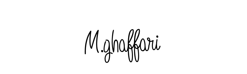 How to Draw M.ghaffari signature style? Angelique-Rose-font-FFP is a latest design signature styles for name M.ghaffari. M.ghaffari signature style 5 images and pictures png