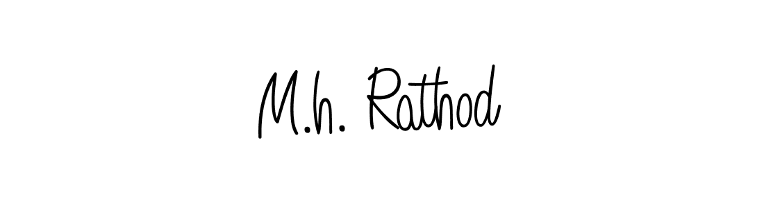 This is the best signature style for the M.h. Rathod name. Also you like these signature font (Angelique-Rose-font-FFP). Mix name signature. M.h. Rathod signature style 5 images and pictures png