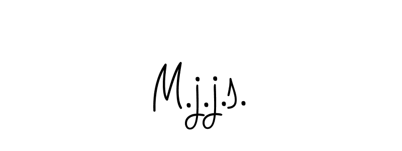 Once you've used our free online signature maker to create your best signature Angelique-Rose-font-FFP style, it's time to enjoy all of the benefits that M.j.j.s. name signing documents. M.j.j.s. signature style 5 images and pictures png