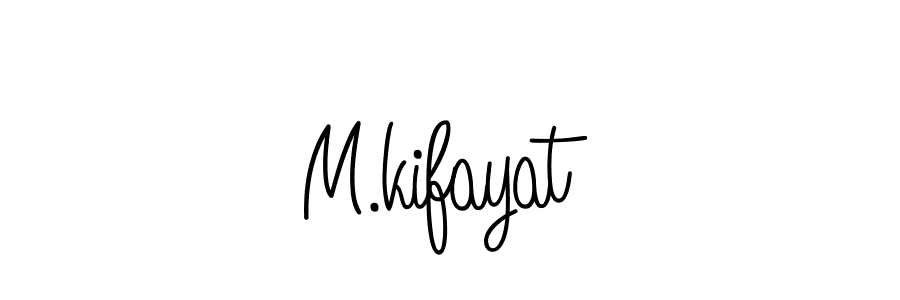 Angelique-Rose-font-FFP is a professional signature style that is perfect for those who want to add a touch of class to their signature. It is also a great choice for those who want to make their signature more unique. Get M.kifayat name to fancy signature for free. M.kifayat signature style 5 images and pictures png