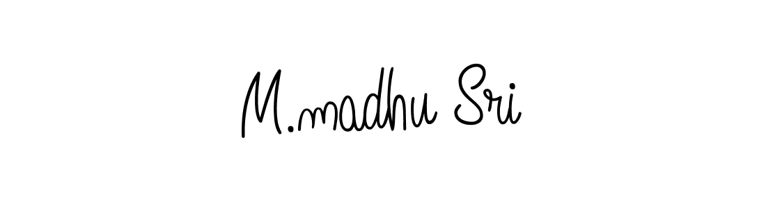 Once you've used our free online signature maker to create your best signature Angelique-Rose-font-FFP style, it's time to enjoy all of the benefits that M.madhu Sri name signing documents. M.madhu Sri signature style 5 images and pictures png