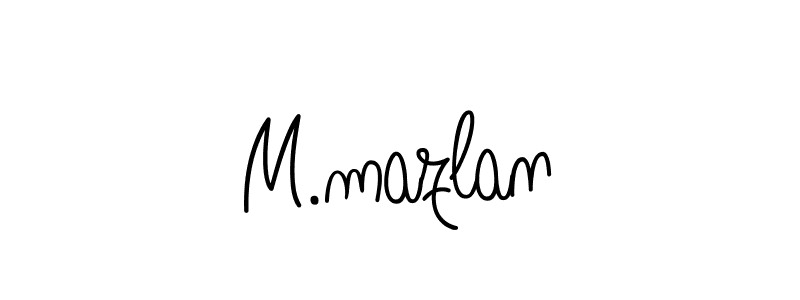 This is the best signature style for the M.mazlan name. Also you like these signature font (Angelique-Rose-font-FFP). Mix name signature. M.mazlan signature style 5 images and pictures png