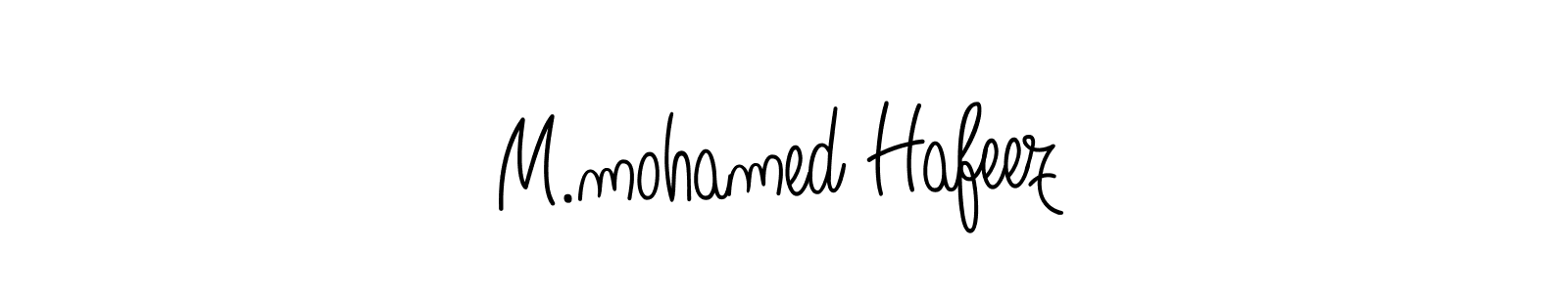 Similarly Angelique-Rose-font-FFP is the best handwritten signature design. Signature creator online .You can use it as an online autograph creator for name M.mohamed Hafeez. M.mohamed Hafeez signature style 5 images and pictures png