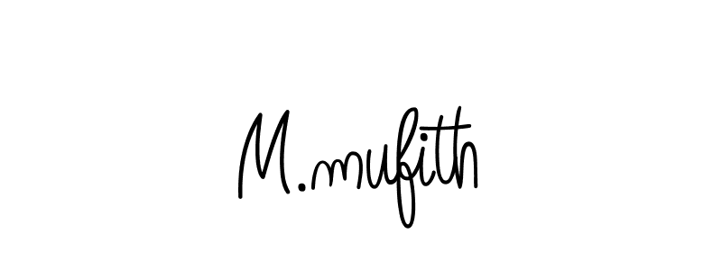 How to make M.mufith signature? Angelique-Rose-font-FFP is a professional autograph style. Create handwritten signature for M.mufith name. M.mufith signature style 5 images and pictures png