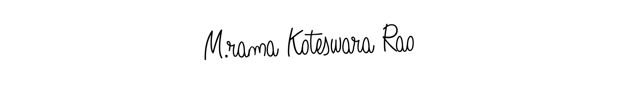 Similarly Angelique-Rose-font-FFP is the best handwritten signature design. Signature creator online .You can use it as an online autograph creator for name M.rama Koteswara Rao. M.rama Koteswara Rao signature style 5 images and pictures png