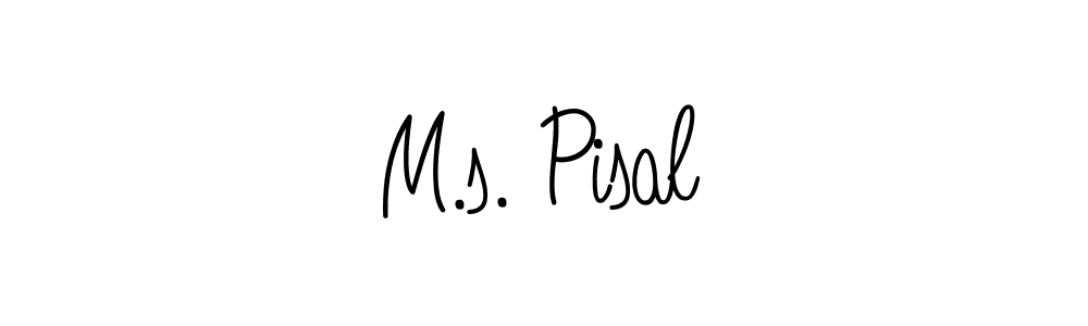 It looks lik you need a new signature style for name M.s. Pisal. Design unique handwritten (Angelique-Rose-font-FFP) signature with our free signature maker in just a few clicks. M.s. Pisal signature style 5 images and pictures png