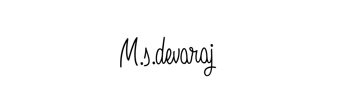 How to Draw M.s.devaraj signature style? Angelique-Rose-font-FFP is a latest design signature styles for name M.s.devaraj. M.s.devaraj signature style 5 images and pictures png