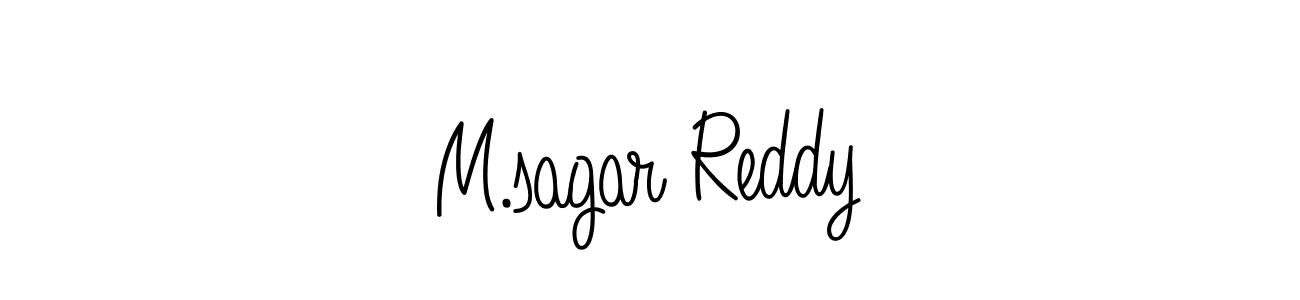 Make a short M.sagar Reddy signature style. Manage your documents anywhere anytime using Angelique-Rose-font-FFP. Create and add eSignatures, submit forms, share and send files easily. M.sagar Reddy signature style 5 images and pictures png