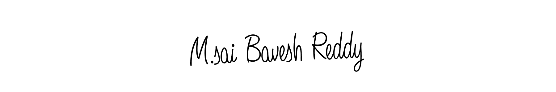 This is the best signature style for the M.sai Bavesh Reddy name. Also you like these signature font (Angelique-Rose-font-FFP). Mix name signature. M.sai Bavesh Reddy signature style 5 images and pictures png