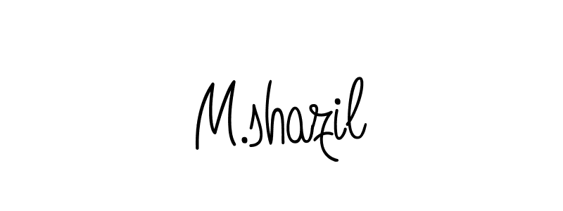 It looks lik you need a new signature style for name M.shazil. Design unique handwritten (Angelique-Rose-font-FFP) signature with our free signature maker in just a few clicks. M.shazil signature style 5 images and pictures png