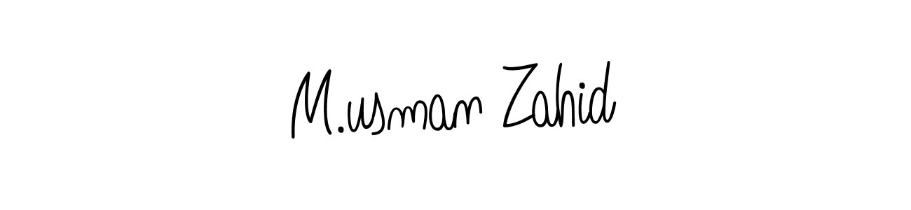 You can use this online signature creator to create a handwritten signature for the name M.usman Zahid. This is the best online autograph maker. M.usman Zahid signature style 5 images and pictures png