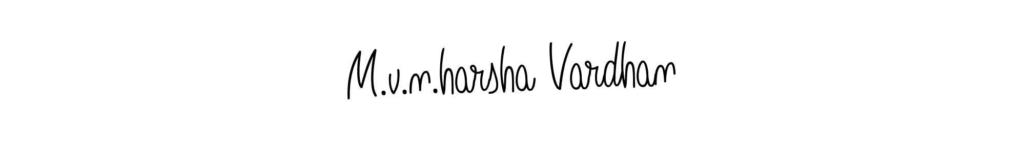 How to Draw M.v.n.harsha Vardhan signature style? Angelique-Rose-font-FFP is a latest design signature styles for name M.v.n.harsha Vardhan. M.v.n.harsha Vardhan signature style 5 images and pictures png