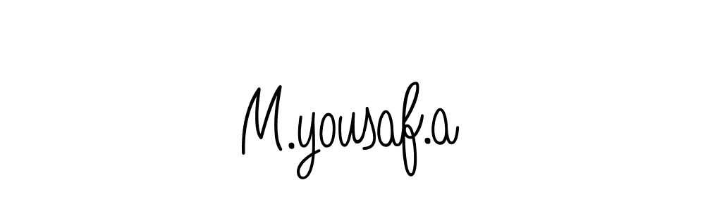 Best and Professional Signature Style for M.yousaf.a. Angelique-Rose-font-FFP Best Signature Style Collection. M.yousaf.a signature style 5 images and pictures png