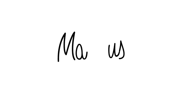 Design your own signature with our free online signature maker. With this signature software, you can create a handwritten (Angelique-Rose-font-FFP) signature for name Mačus. Mačus signature style 5 images and pictures png
