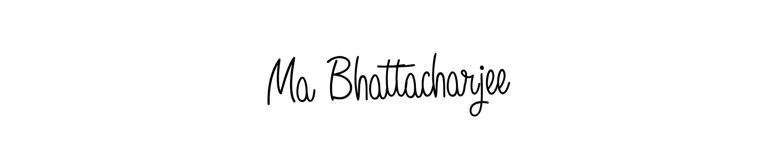 Also You can easily find your signature by using the search form. We will create Ma Bhattacharjee name handwritten signature images for you free of cost using Angelique-Rose-font-FFP sign style. Ma Bhattacharjee signature style 5 images and pictures png