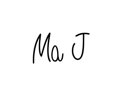 This is the best signature style for the Ma J name. Also you like these signature font (Angelique-Rose-font-FFP). Mix name signature. Ma J signature style 5 images and pictures png