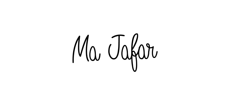 How to Draw Ma Jafar signature style? Angelique-Rose-font-FFP is a latest design signature styles for name Ma Jafar. Ma Jafar signature style 5 images and pictures png