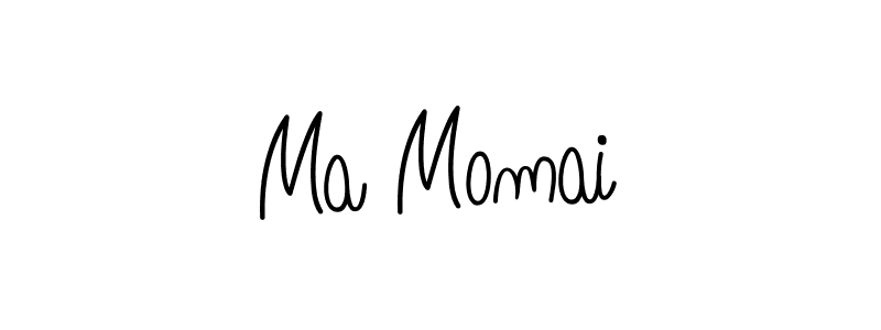 Also we have Ma Momai name is the best signature style. Create professional handwritten signature collection using Angelique-Rose-font-FFP autograph style. Ma Momai signature style 5 images and pictures png