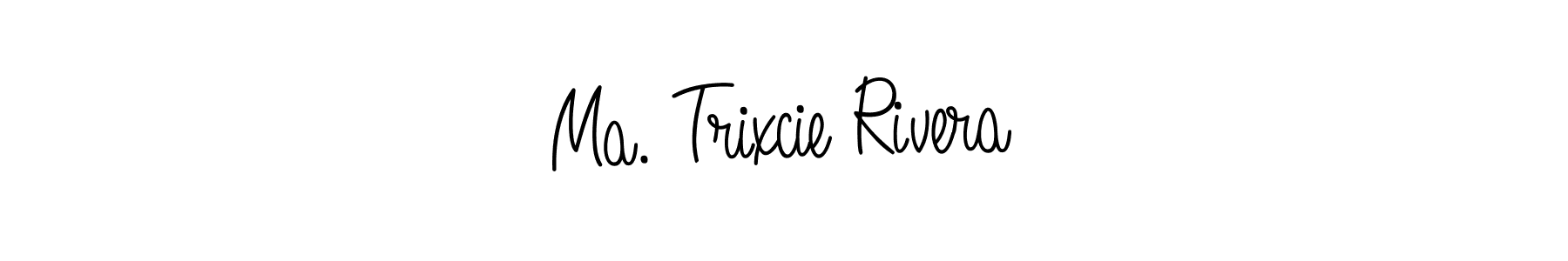 Ma. Trixcie Rivera stylish signature style. Best Handwritten Sign (Angelique-Rose-font-FFP) for my name. Handwritten Signature Collection Ideas for my name Ma. Trixcie Rivera. Ma. Trixcie Rivera signature style 5 images and pictures png