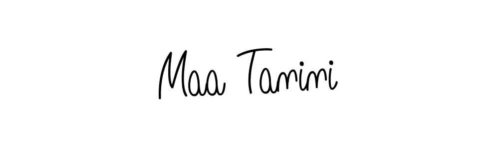 Make a short Maa Tanini signature style. Manage your documents anywhere anytime using Angelique-Rose-font-FFP. Create and add eSignatures, submit forms, share and send files easily. Maa Tanini signature style 5 images and pictures png