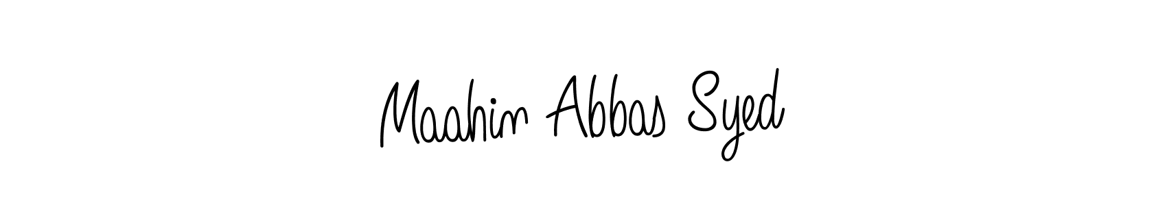 Check out images of Autograph of Maahin Abbas Syed name. Actor Maahin Abbas Syed Signature Style. Angelique-Rose-font-FFP is a professional sign style online. Maahin Abbas Syed signature style 5 images and pictures png