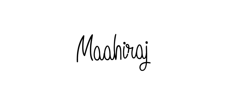The best way (Angelique-Rose-font-FFP) to make a short signature is to pick only two or three words in your name. The name Maahiraj include a total of six letters. For converting this name. Maahiraj signature style 5 images and pictures png
