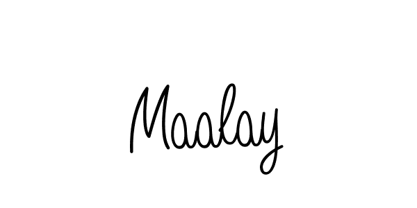 Make a beautiful signature design for name Maalay. Use this online signature maker to create a handwritten signature for free. Maalay signature style 5 images and pictures png