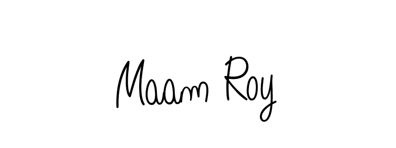 Best and Professional Signature Style for Maam Roy. Angelique-Rose-font-FFP Best Signature Style Collection. Maam Roy signature style 5 images and pictures png