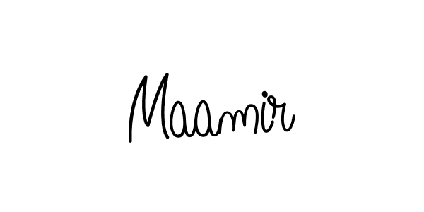Once you've used our free online signature maker to create your best signature Angelique-Rose-font-FFP style, it's time to enjoy all of the benefits that Maamir name signing documents. Maamir signature style 5 images and pictures png