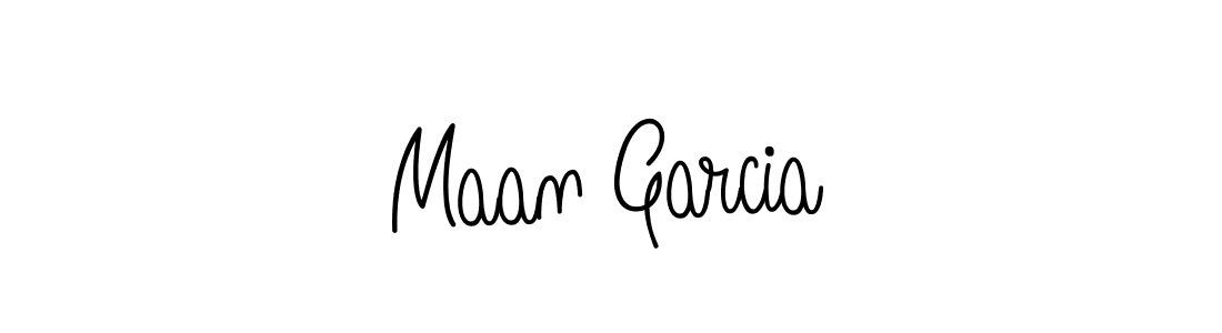 Check out images of Autograph of Maan Garcia name. Actor Maan Garcia Signature Style. Angelique-Rose-font-FFP is a professional sign style online. Maan Garcia signature style 5 images and pictures png