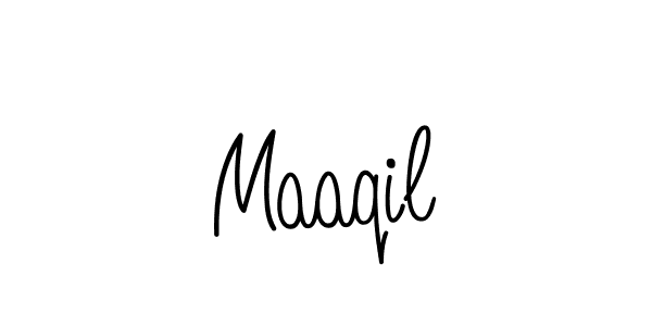 The best way (Angelique-Rose-font-FFP) to make a short signature is to pick only two or three words in your name. The name Maaqil include a total of six letters. For converting this name. Maaqil signature style 5 images and pictures png