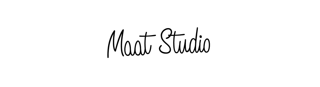 The best way (Angelique-Rose-font-FFP) to make a short signature is to pick only two or three words in your name. The name Maat Studio include a total of six letters. For converting this name. Maat Studio signature style 5 images and pictures png