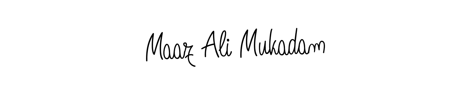 See photos of Maaz Ali Mukadam official signature by Spectra . Check more albums & portfolios. Read reviews & check more about Angelique-Rose-font-FFP font. Maaz Ali Mukadam signature style 5 images and pictures png