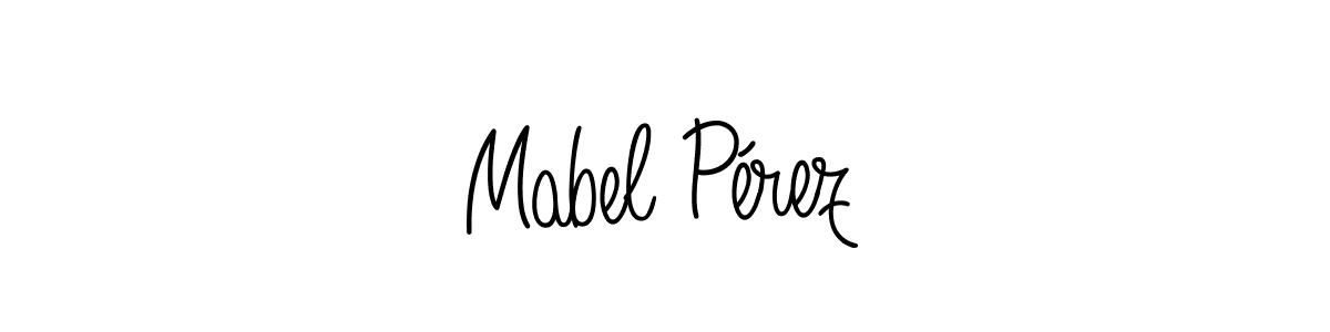 Also we have Mabel Pérez name is the best signature style. Create professional handwritten signature collection using Angelique-Rose-font-FFP autograph style. Mabel Pérez signature style 5 images and pictures png