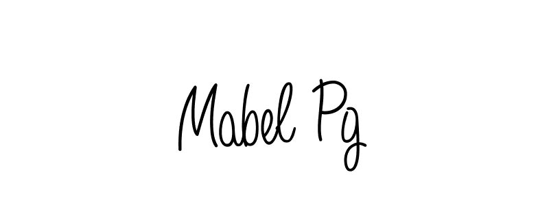 Best and Professional Signature Style for Mabel Pg. Angelique-Rose-font-FFP Best Signature Style Collection. Mabel Pg signature style 5 images and pictures png