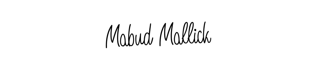 Make a short Mabud Mallick signature style. Manage your documents anywhere anytime using Angelique-Rose-font-FFP. Create and add eSignatures, submit forms, share and send files easily. Mabud Mallick signature style 5 images and pictures png