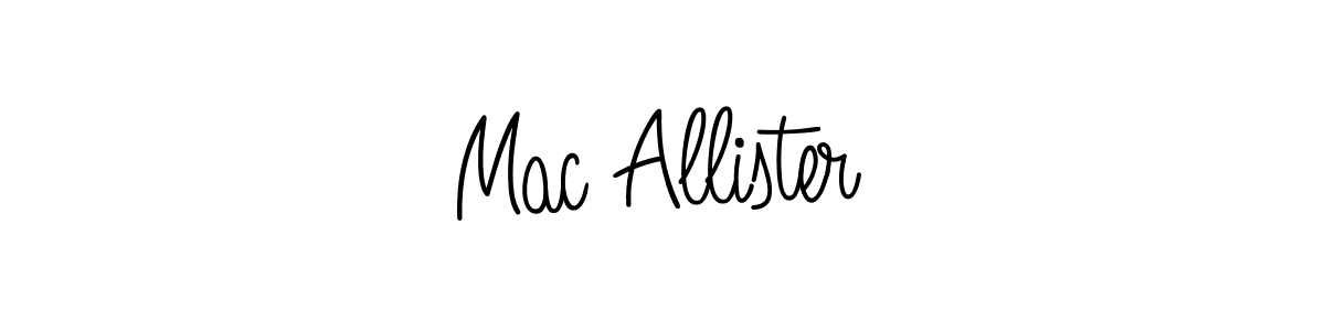 Also we have Mac Allister name is the best signature style. Create professional handwritten signature collection using Angelique-Rose-font-FFP autograph style. Mac Allister signature style 5 images and pictures png