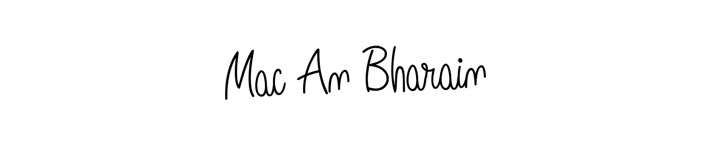 Make a beautiful signature design for name Mac An Bharain. Use this online signature maker to create a handwritten signature for free. Mac An Bharain signature style 5 images and pictures png