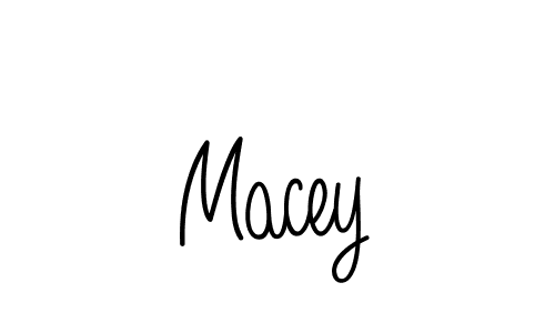 How to make Macey name signature. Use Angelique-Rose-font-FFP style for creating short signs online. This is the latest handwritten sign. Macey signature style 5 images and pictures png