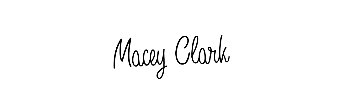 Design your own signature with our free online signature maker. With this signature software, you can create a handwritten (Angelique-Rose-font-FFP) signature for name Macey Clark. Macey Clark signature style 5 images and pictures png