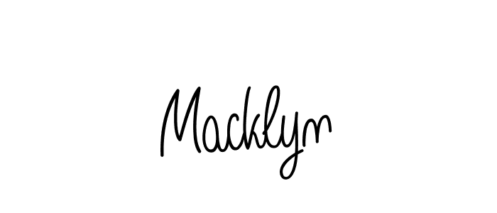 Also we have Macklyn name is the best signature style. Create professional handwritten signature collection using Angelique-Rose-font-FFP autograph style. Macklyn signature style 5 images and pictures png