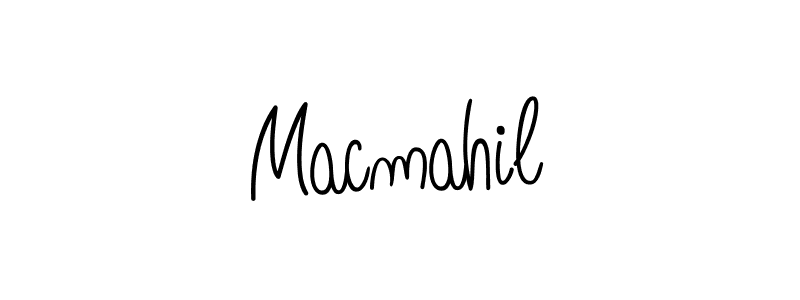 How to make Macmahil signature? Angelique-Rose-font-FFP is a professional autograph style. Create handwritten signature for Macmahil name. Macmahil signature style 5 images and pictures png