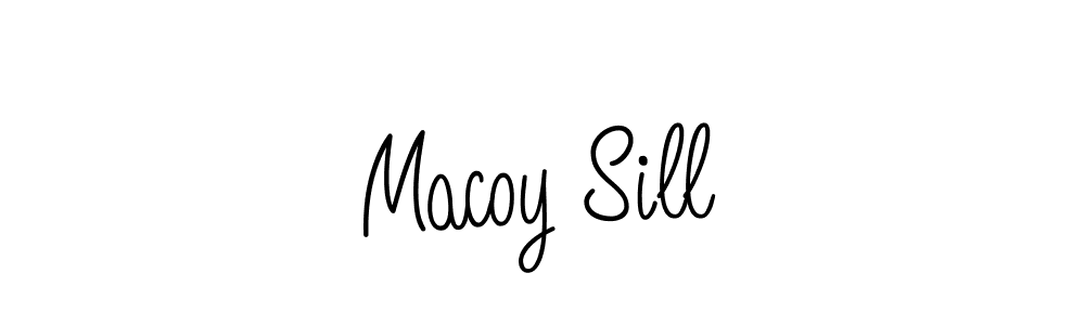 if you are searching for the best signature style for your name Macoy Sill. so please give up your signature search. here we have designed multiple signature styles  using Angelique-Rose-font-FFP. Macoy Sill signature style 5 images and pictures png